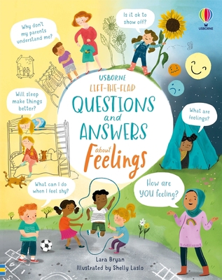 Lift-The-Flap Questions and Answers about Feelings 1805070452 Book Cover