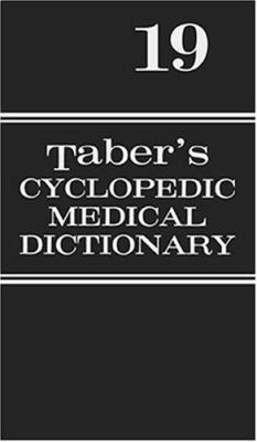 Taber's Cyclopedic Medical Dictionary 0803606540 Book Cover