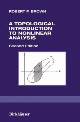 A Topological Introduction to Nonlinear Analysis 0817632581 Book Cover