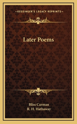 Later Poems 1163671835 Book Cover