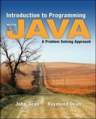 Introduction to Programming with Java: A Proble... 0073047023 Book Cover