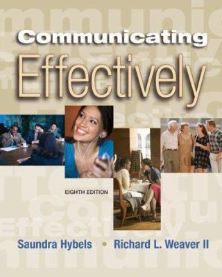 Communicating Effectively [With CDROM] 0073252018 Book Cover