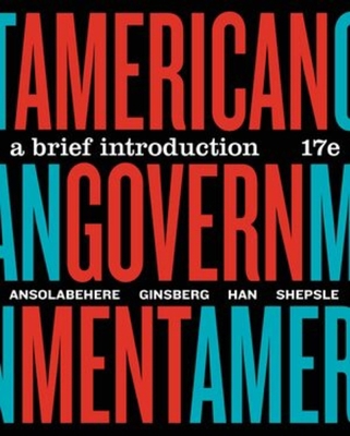 American Government: A Brief Introduction 1324039809 Book Cover