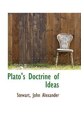 Plato's Doctrine of Ideas 1110350546 Book Cover