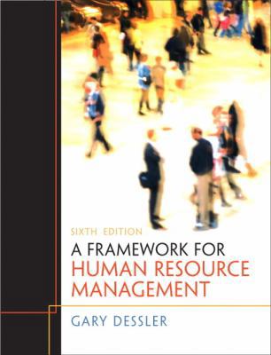 Framework for Human Resource Management 0132556375 Book Cover