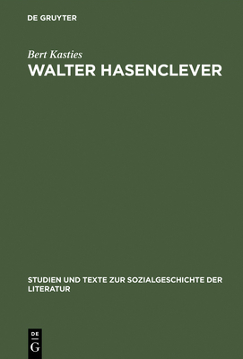 Walter Hasenclever [German] 3484350466 Book Cover