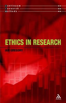 Ethics in Research 0826464777 Book Cover