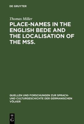 Place-names in the English Bede and the localis... [German] 3111218414 Book Cover