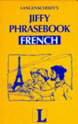 Jiffy Phrasebook: French (Langenscheidt Jiffy P... 3468979517 Book Cover
