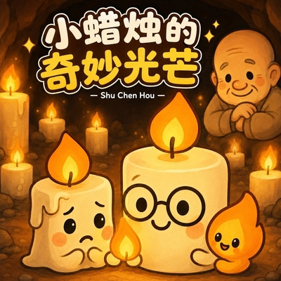 小蜡烛的奇妙... [Chinese] 1807612759 Book Cover
