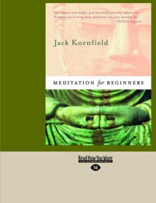 Meditation for Beginners (Easyread Large Edition) [Large Print] 1427085307 Book Cover
