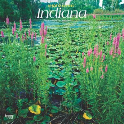 Indiana Wild & Scenic 2025 12 X 24 Inch Monthly... 1975474953 Book Cover