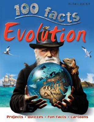 100 Facts Evolution: Learn All about Evolution ... 1848105630 Book Cover