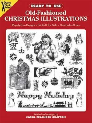Ready-To-Use Old-Fashioned Christmas Illustrations 0486260488 Book Cover