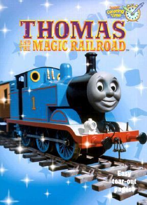 Thomas and the Magic Railroad Coloring Book 0375805540 Book Cover