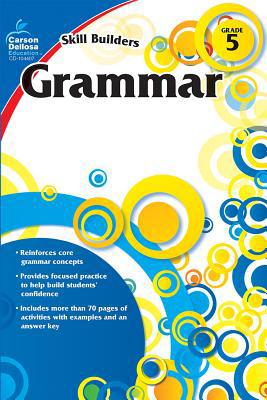 Grammar, Grade 5 B00QFX9S22 Book Cover