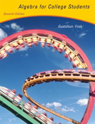 Algebra for College Students (Book Only) 0534401759 Book Cover
