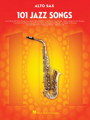 101 Jazz Songs Alto Sax 1495023397 Book Cover