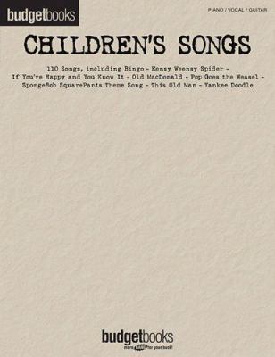 Children's Songs : Budget Books 0634067338 Book Cover