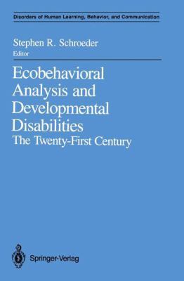 Ecobehavioral Analysis and Developmental Disabi... 0387971467 Book Cover