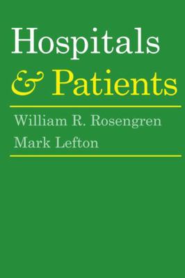 Hospitals and Patients 0202309479 Book Cover