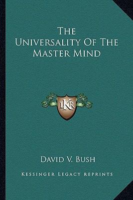 The Universality Of The Master Mind 1162931787 Book Cover