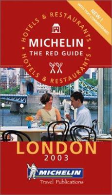 Michelin Red Guide London 2003 2061007031 Book Cover