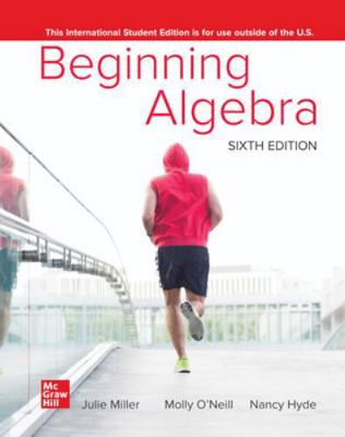 ISE Beginning Algebra (ISE HED MATHEMATICS) 1264422687 Book Cover