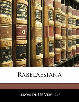 Rabelaesiana [French] 1141022044 Book Cover