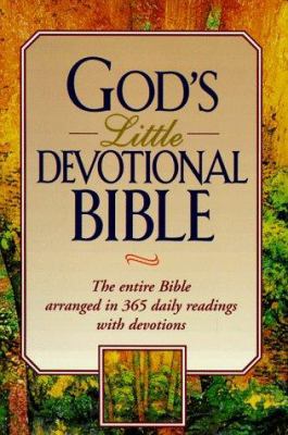 God's Little Devotional Bible (God's Little Dev... 1562921819 Book Cover