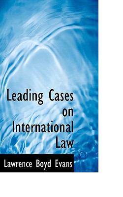 Leading Cases on International Law 111714397X Book Cover