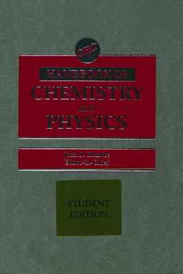 CRC Handbook of Chemistry and Physics: A Ready-... 0849305977 Book Cover