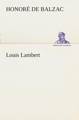 Louis Lambert [German] 3849529029 Book Cover