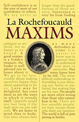 La Rochefoucauld Maxims 0486451453 Book Cover