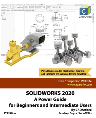 Solidworks 2020: A Power Guide for Beginners an... B083XVH8CQ Book Cover