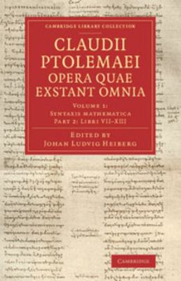 Claudii Ptolemaei Opera Quae Exstant Omnia 1108063659 Book Cover