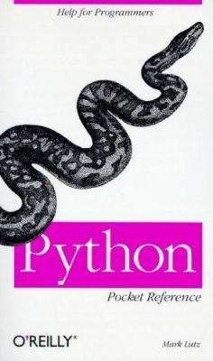 Python Pocket Reference 1565925009 Book Cover