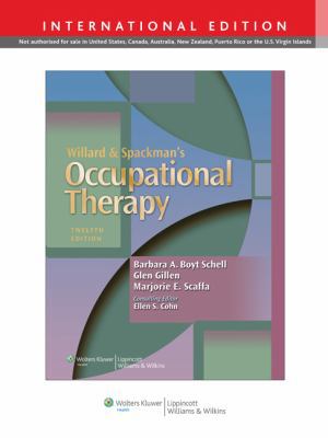 Willard and Spackman's Occupational Therapy 1451189079 Book Cover