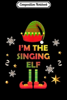 Paperback Composition Notebook: I'm The Sleepy Elf Christmas Group Matching Family Xmas Journal/Notebook Blank Lined Ruled 6x9 100 Pages Book