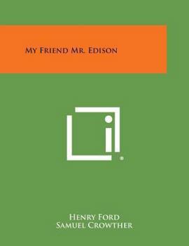 Paperback My Friend Mr. Edison Book