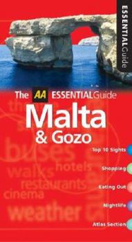 Paperback Aa Essential Malta and Gozo Book