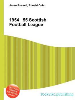 Paperback 1954 55 Scottish Football League Book