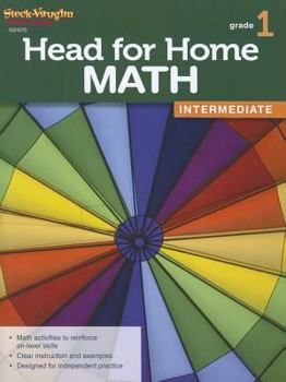 Paperback Head for Home Math: Intermediate Workbook Grade 1 Book