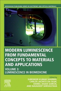 Paperback Modern Luminescence from Fundamental Concepts to Materials and Applications, Volume 3: Luminescence in Biomedicine Book