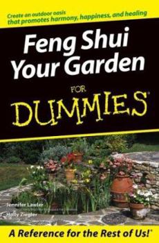 Paperback Feng Shui Your Garden for Dummies Book