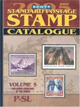 Paperback Scott Standard Postage Stamp Catalogue: Vol. 5: Countries P-Slovenia Book