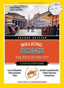 Paperback National Geographic Walking Rome: The Best of the City Book