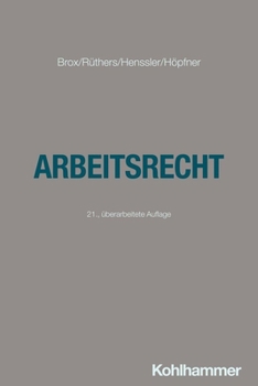 Paperback Arbeitsrecht [German] Book