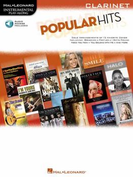 Paperback Popular Hits, Clarinet [With CD (Audio)] Book