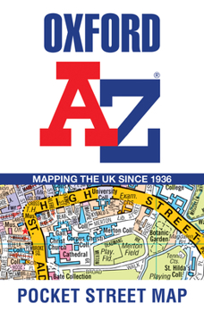 Paperback Oxford A-Z Pocket Street Map Book